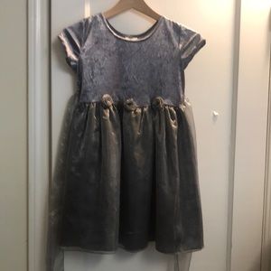 fancy grey dress
